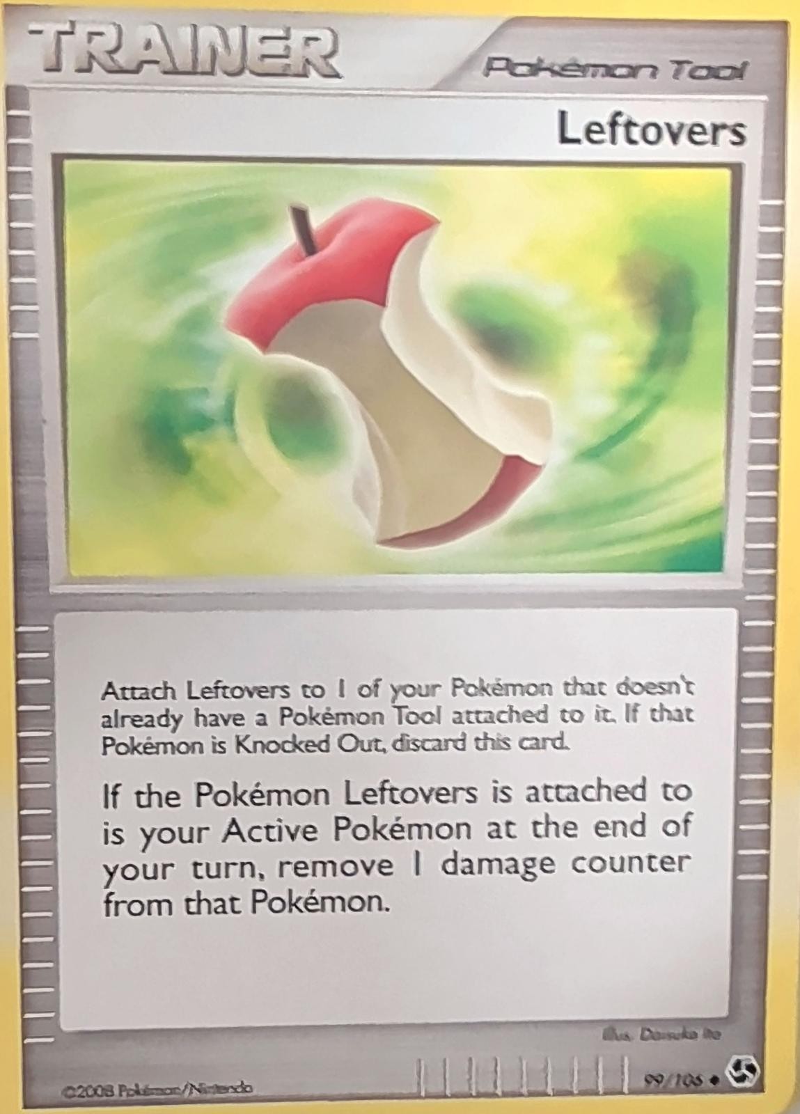 Leftovers 99/106 Uncommon Great Encounters Pokemon Lightly Played