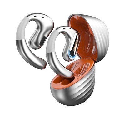 OneOdio OpenRock Pro Bluetooth-Kopfhörer bis zu 19h Akkulaufzeit Silber