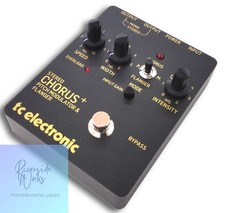 TC Electronic SCF Gold Effects Pedal Chorus Flanger JP