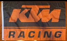 Ktm Racing Flag Banner 3x5 Motorcycle Car Motorcross Off Road Fan Gift