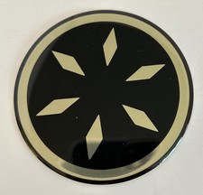 Dicor Versa-liner Decal 2-34 Black Silvergold 6 Point Diamond Sticker Dicor Versa-liner Decal 2-34 Black Silvergold 6 Point Diamond Sticker