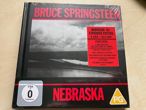 Bruce Springsteen - Nebraska 82 (4CD + BLU Ray) NEW AND Sealed prezzo ebay