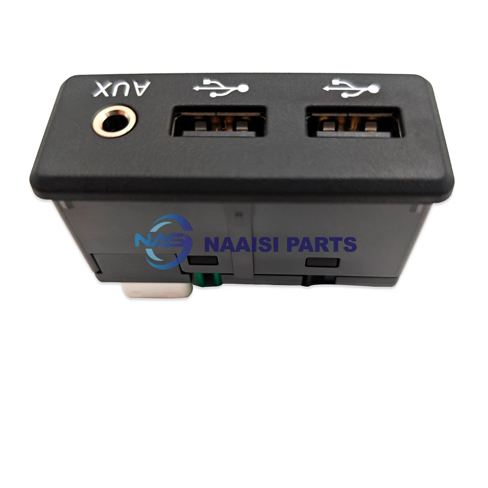1x CENTER CONSOLE DUAL AUXILIARY USB PORT MEDIA HUB For 16-18 NISSAN MAXIMA Foto 4 de 4