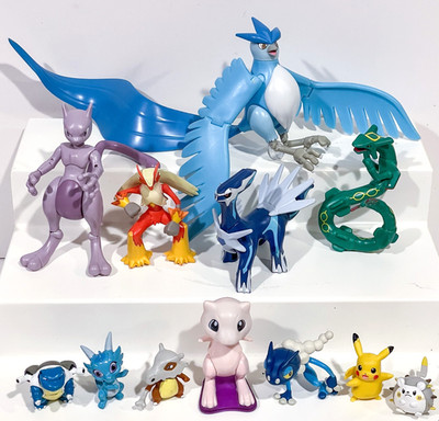 POKEMON Figure Lot 12 FIGURES Nintendo MEWTWO Articuno Blaziken Togedemaru MORE