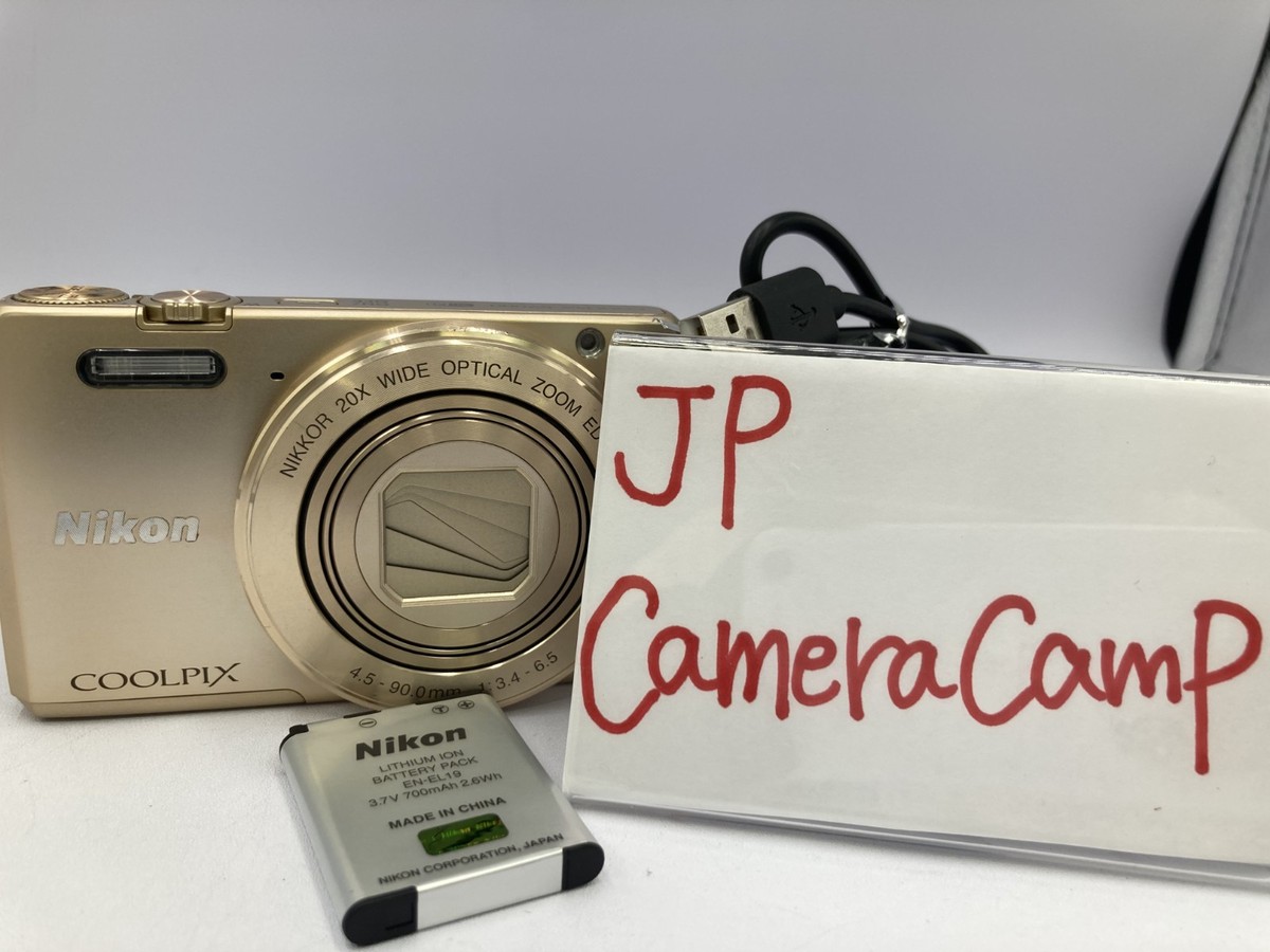 充電器付【美品】Nikon COOLPIX S7000 ゴールド デジカメ Amazon | Nikon デジタルカメラ COOLPIX S7000 20倍ズーム 1605万画素