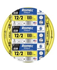 Southwire 100-ft 12 / 2 Romex SIMpull Solid Indoor CU NM-B Individual pack
