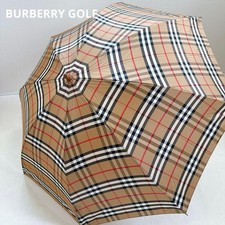 Burberry Folding Umbrella Nova Check Beige Used from Japan