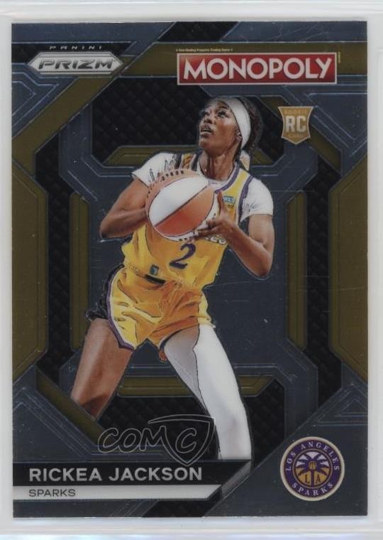 2024 Panini Prizm Monopoly WNBA Prizm Skills Rickea Jackson #WNBA25 12qx
