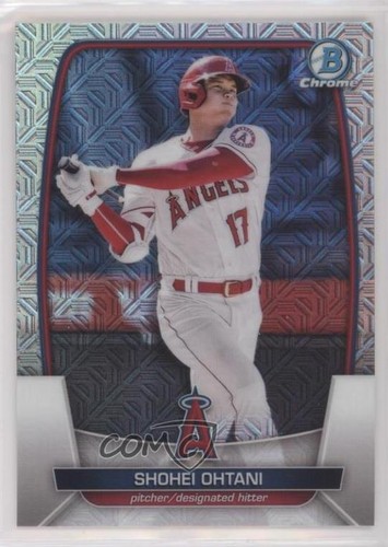 2023 Bowman Mega Box Chrome Mojo Refractor Shohei Ohtani #51 12ai