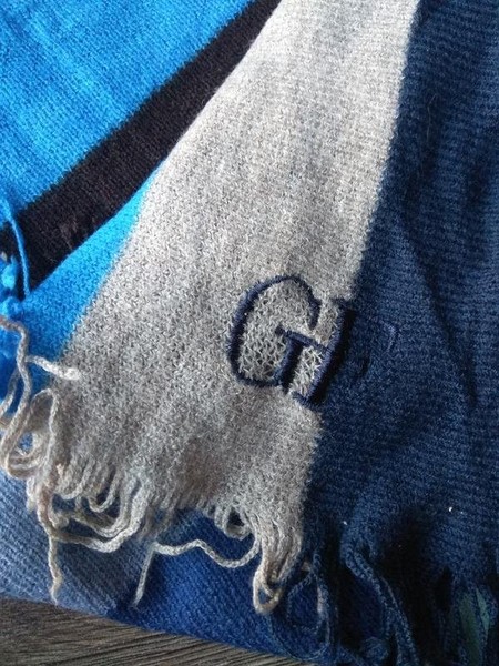 Women Gianfranco Ferre Scarf Grey Wool One size