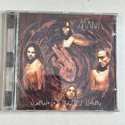 Maná   Cuando Los Ángeles Lloran CD 1995 Latin Rock Pop WEA Latina Columbia