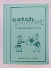 Hasbro Catch Phrase Bookshelf Edition Bookcase Board Game Vintage 2002 Near Mint