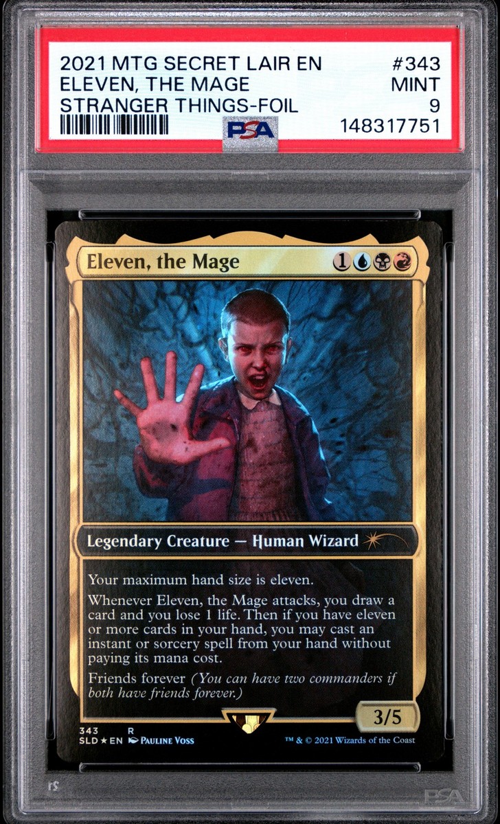 MTG　Stranger Things　FOIL Eleven, the Mage Secret Lair Drop Foil for sale online | eBay