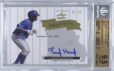 2012 Leaf Ultimate Draft Gold 1/10 Elier Hernandez BGS 9.5 GEM MINT Auto 0f8