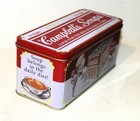 CAMPBELLS SOUPS KIDS Collectors 3X7" TIN Assorted Soup 21 Kinds 12 cents a Can — photo 2