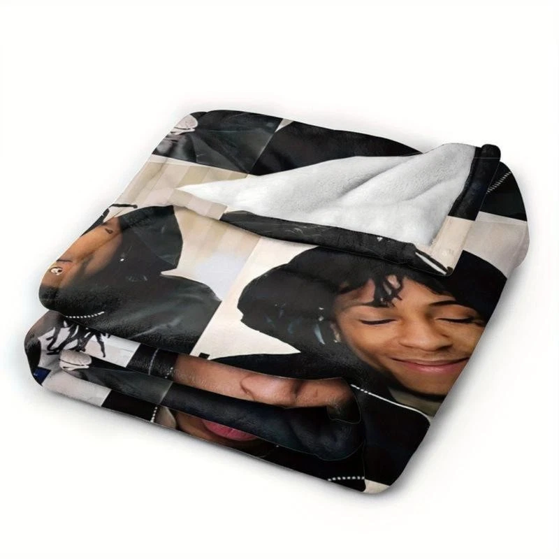 Flannel Blanket,Super Soft Warm,Multi-purpose Gift for Family Friends