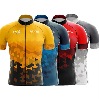Herren Radtrikot Kurzarm Atmungsaktiv MTB Rennrad Team Racing Jersey