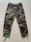 BDU Small Short Camouflage Pants Rip-Stop Woodland Pattern NYCO Hot Weather — photo 1