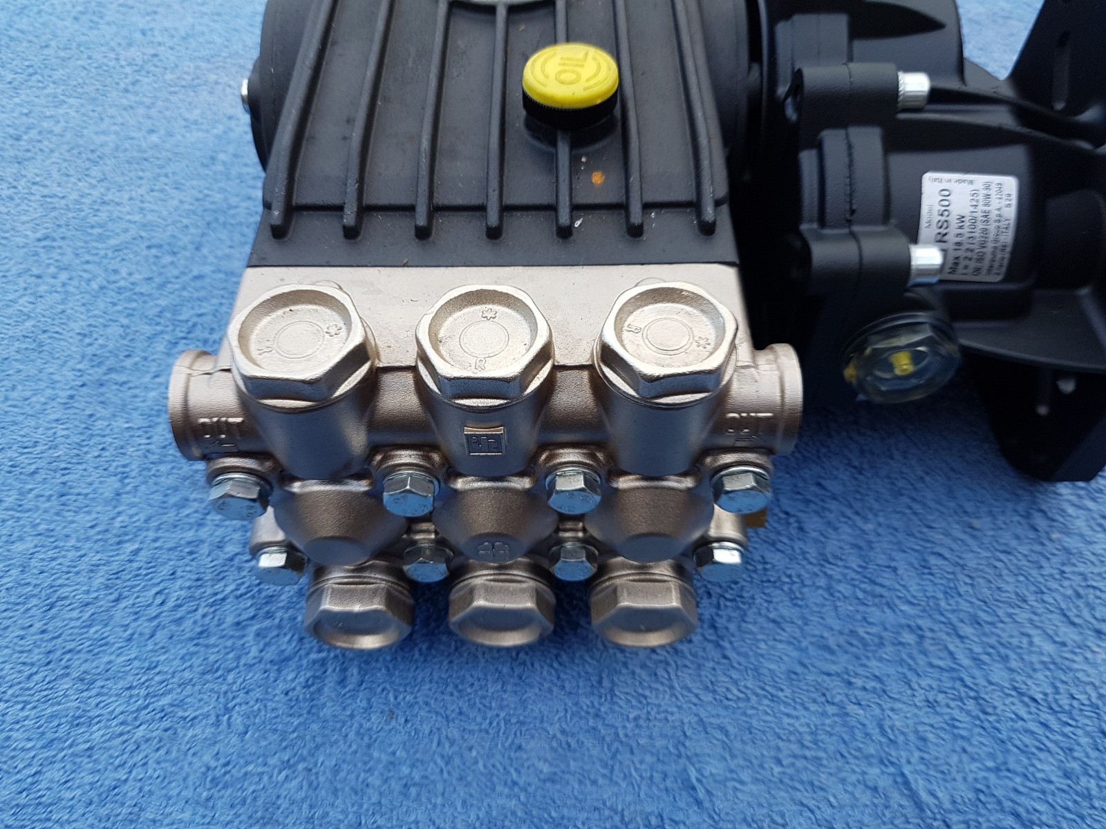 PRESSURE WASHER INTERPUMP RS500 GEARBOX & WS202 PUMP 200 BAR 21LTRS