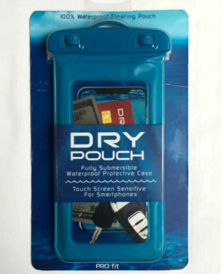 Smart Phone Pro Fit 100% WaterProof Floating Submersible Dry Pouch, Touch Screen