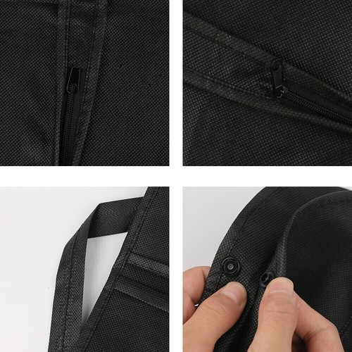 1 Pack Large Hanging Suit Bags Dress Coat Jacket Clothes Cover Dust Protector UK - Picture 6 of 10