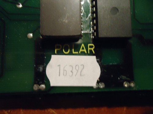POLAR,BOARD, BEDIENRECHNER EM AB 17.8.84, PART#16392R, NEW - Picture 3 of 7