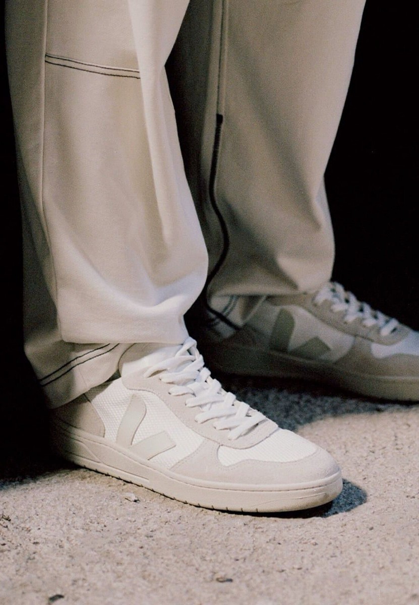 Veja V-10 Sneakers White Natural Pierre Men's 39 NIB $175 | eBay