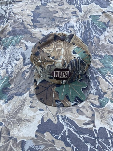 VTG Ranger Advantage Timber Camo Pocket T-Shirt Made in USA Sz XL Vtg NAPA Hat - Picture 22 of 22