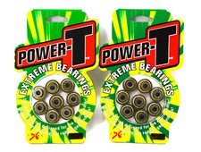 16x Grizzly Gear Power-T Lager Bearings - Kugellager Extreme Skating Stuntskates