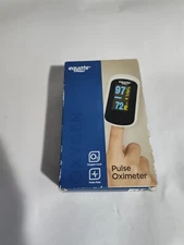 Equate Fingertip Oxygen Level Pulse Rate Oximeter + Carrying Case & Lanyard