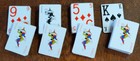 Used, Unbranded, Four-deck Set, identical, Large Print, Playing Cards — photo 3