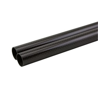 3K Roll Wrapped 10mm Carbon Fiber Tube 9mm x 10mm x 500mm Glossy for RC Quad