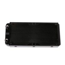 1PC Black 240 Aluminium Water Cooling Computer CPU Radiator Water Cooler 18 Tube