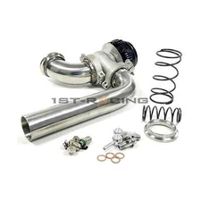 FOR Tial 38mm VBand Turbo External Wastegate 17PSI+Elbow inlet+outlet Dump pipe