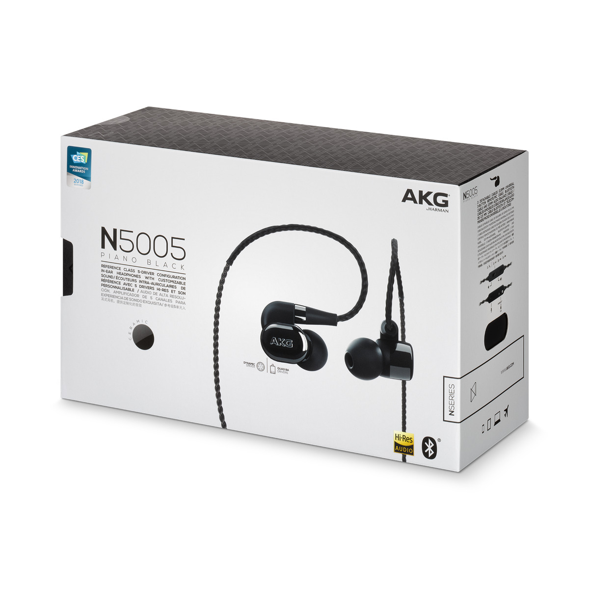 AKG N5005 Reference Class 5-driver Configuration In-Ear Headphones