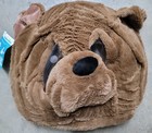 Big Greeter Maskimal Brown Bear Bulldog Head Costume Mask One Size