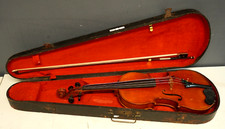 Neuner Hornsteiner 4/4 Violin Antique 1902 W/ Case
