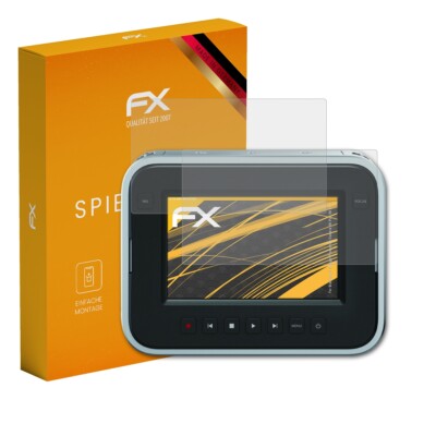 atFoliX 3x Schutzfolie für Blackmagic Production Camera 4K PL/EF matt&stoßfest