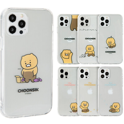 Kakao Friends Choonsik Clear Strong Case for Galaxy Note10 Note10 Plus