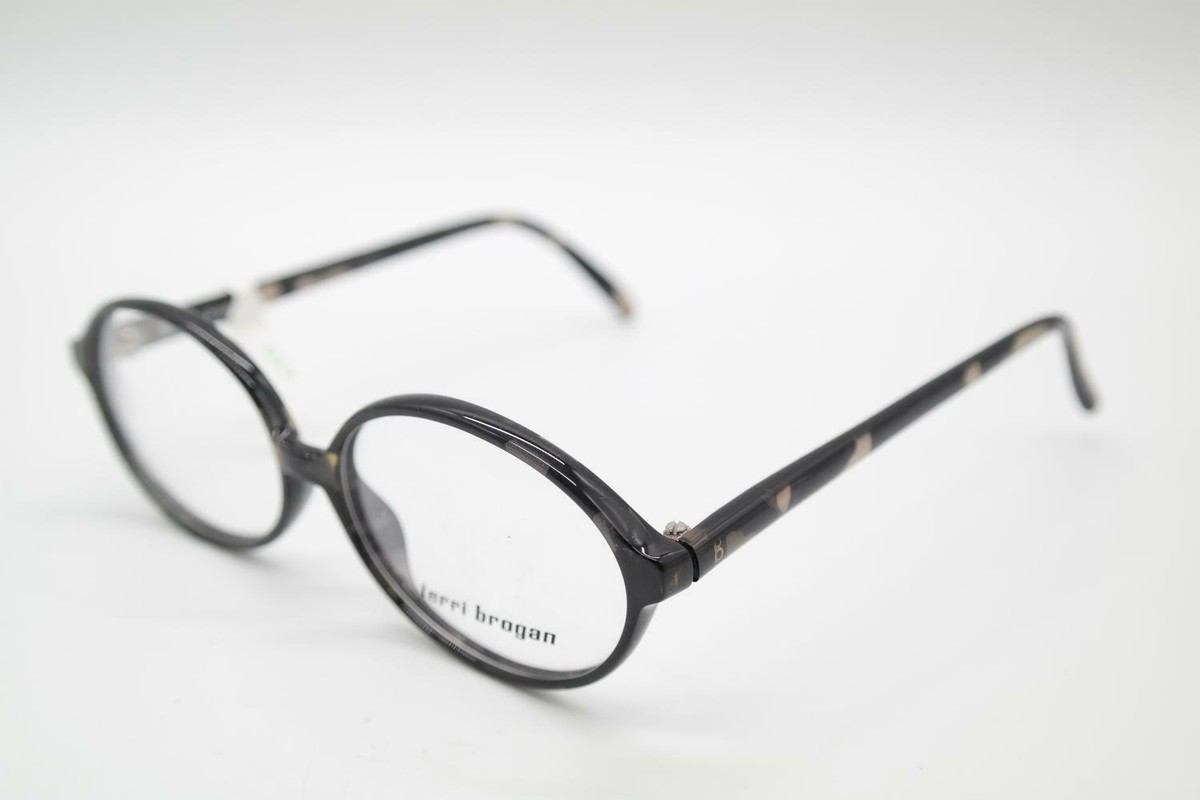 Monture De Lunettes Vintage Terri Brogan 8807/80 - Couleur Brun, Forme Ovale, Neuve Sans étiquette