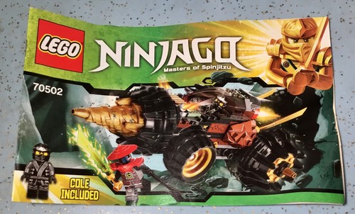 2013 LEGO NINJAGO EARTH DRILLER ONLY FROM SET# 70502 COLE'S w/INSTRUCTIONS - Picture 8 of 8