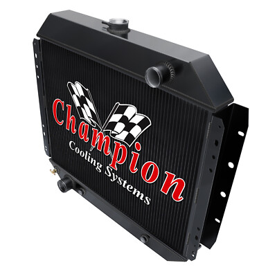 #ad KR Champion 3 Row Black Finish Radiator for 1968 1979 Ford F Series V8 Engine $335.22