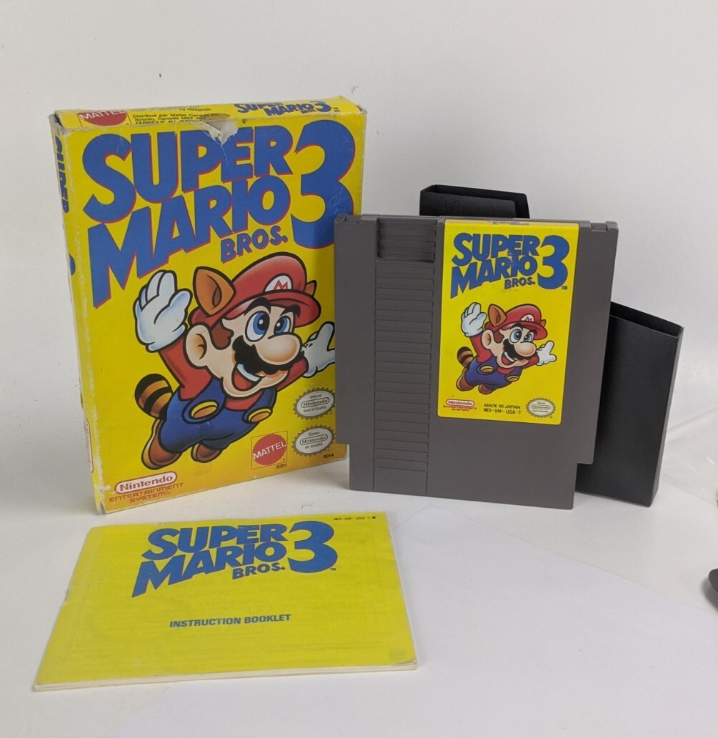 その他 SUPER MARIO BROS. 3 Super Mario Bros 3 NES Nintendo Video Game Boxed Canadian Brothers