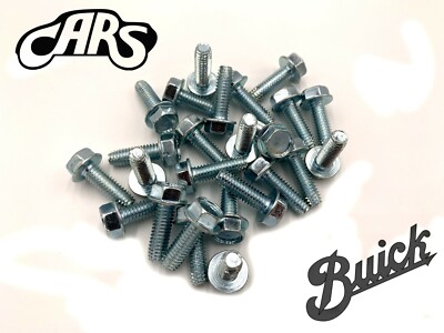 かーち 25 Buick Hex Head Course Thread Inner Fender Body Bolts 5/16