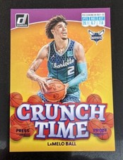🏀2022-23 LaMelo Ball Panini Donruss Crunch Time Insert 6 Press Proof Purple