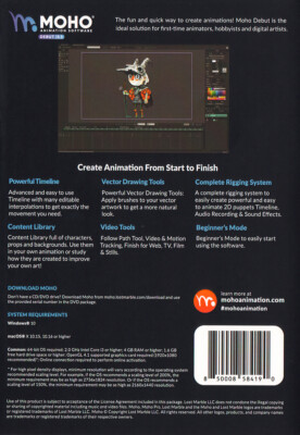 Moho Debut 13.5 | Create Your Own Cartoons And Animations In Minutes | Software For PC And Mac - Foto 5