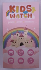 OKYUK 4G Smartwatch, Kids Watch for Kids with SIM Card, 47 Exciting Games N075