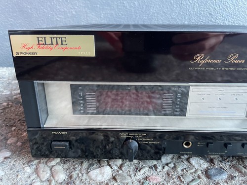 ꙮ Pioneer M-90 Stereo Vintage Power Amplifier - Picture 2 of 8
