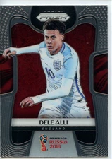 2018 Panini Prizm World Cup Soccer Base #66 Dele Alli - England
