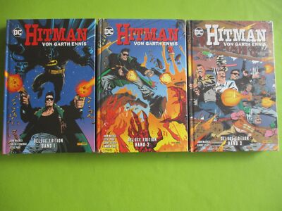 Hitman von Garth Ennis 1 + 2 + 3  komplet Deluxe Edition  Panini Comics  Neuware